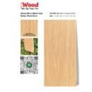 Tấm ốp than tre vân gỗ WG-2 iWood- Vân gỗ sồi vàng đậm