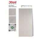 Tấm Ốp Than Tre Vân Gỗ WEiR-5 - Màu Xám Bạc Vân Sọc