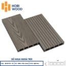 Sàn nhựa ngoài trời HB140V25 Màu Grey - Sàn ngoài trời Hobiwood