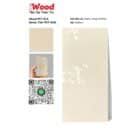 Tấm ốp than tre đơn sắc PET iS-5 iWood - Màu kem bóng