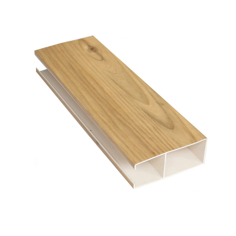 Lam treo trần nhựa giả gỗ Hobiwood HT105 - Màu vàng vân gỗ sồi Lam nhựa giả gỗ Hobiwood HT105
