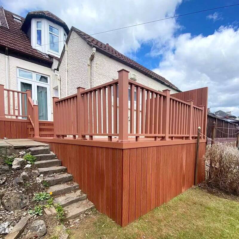 Trụ Nhựa Giả Gỗ 100x100 Hobiwood Trụ Nhựa Giả Gỗ 100x100 Hobiwood