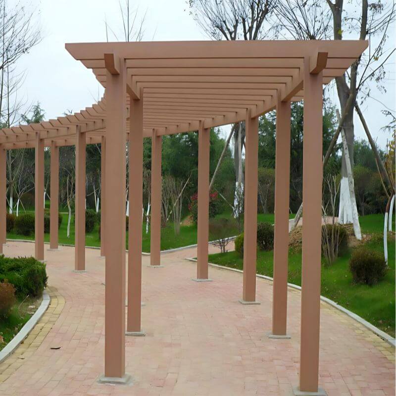 Trụ Nhựa Giả Gỗ 150x150 Hobiwood Trụ Nhựa Giả Gỗ 120x120 Hobiwood