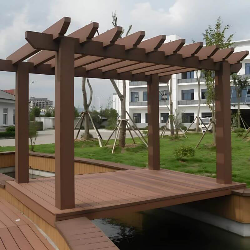 Trụ Nhựa Giả Gỗ 150x150 Hobiwood Trụ Nhựa Giả Gỗ 150x150 Hobiwood