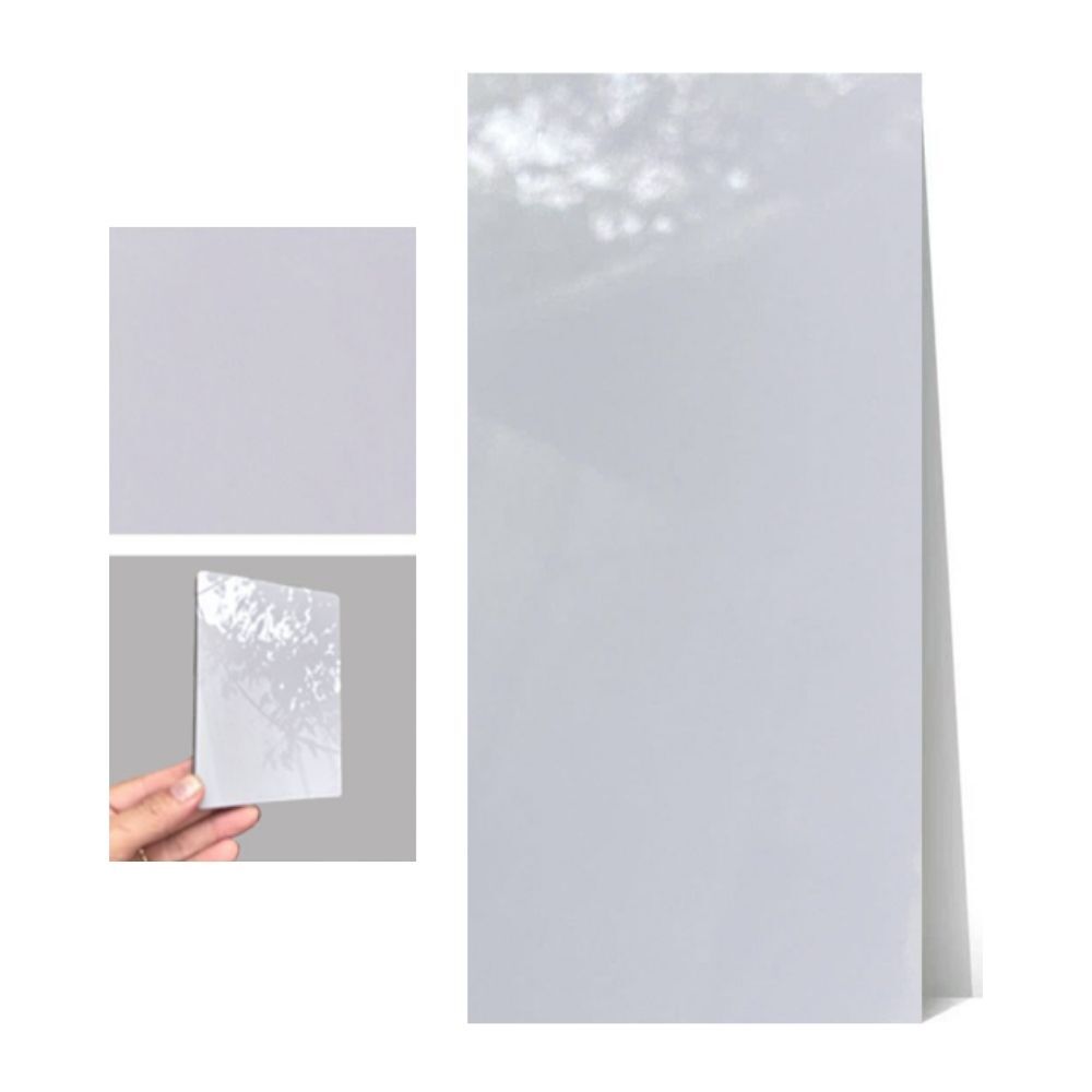 Tấm ốp than tre đơn sắc PET iS-7 iWood - Màu xám nhạt bóng Tấm ốp than tre đơn sắc PET iS-7 iWood - Màu xám nhạt bóng