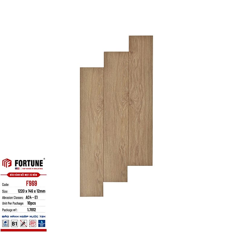 Sàn gỗ Fortune F960 - Sàn gỗ công nghiệp Malaysia Sàn gỗ Fortune F960 - Sàn gỗ công nghiệp Malaysia - Ảnh 2