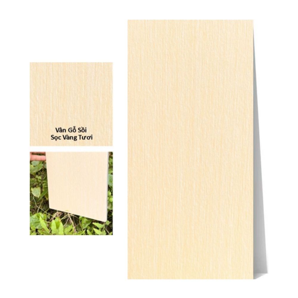 Tấm ốp than tre vân gỗ WG-5 Tấm Ốp Than Tre Vân Gỗ WG-5 - Màu Vàng Tươi Vân Sồi Sọc