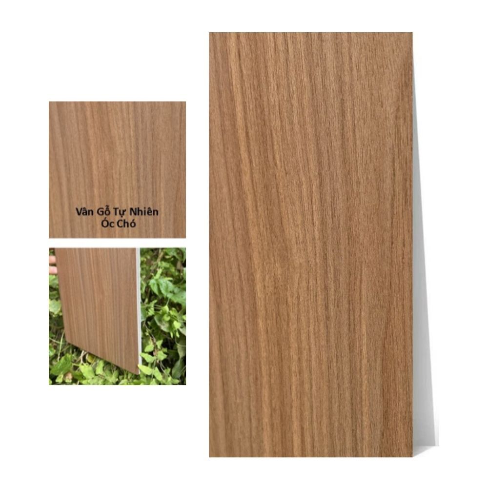 Tấm ốp than tre vân gỗ WG-6 Tấm Ốp Than Tre Vân Gỗ WG-6 iWood - Màu Gỗ Óc Cho