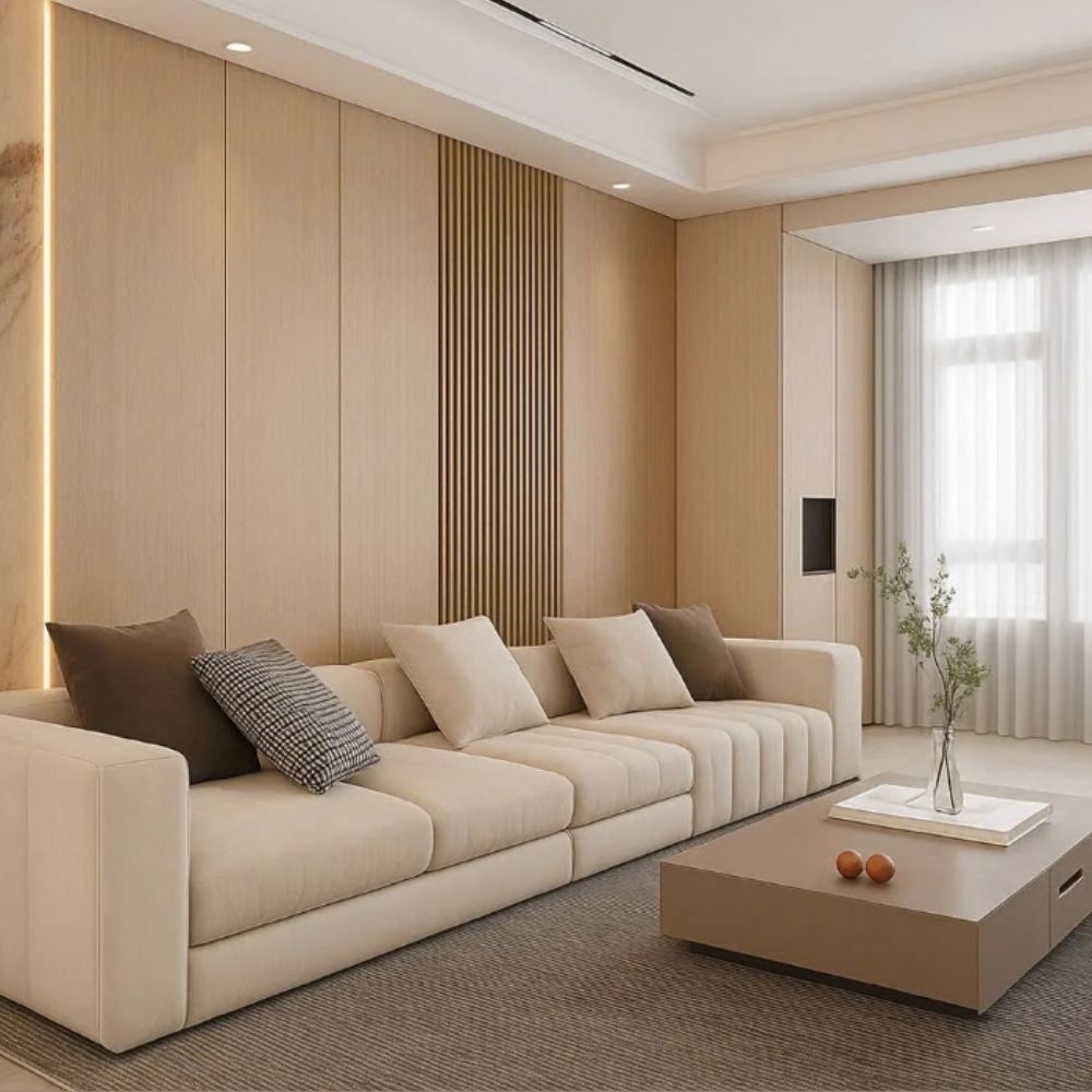 Tấm ốp than tre vân gỗ WEiR-2 Ốp tường Than Tre Vân Gỗ WEiR-2 - Màu Gỗ Óc Chó